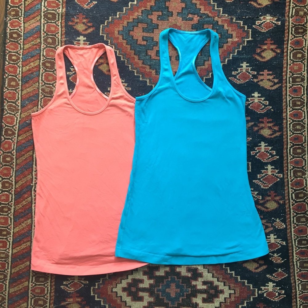 Set of 2 cool racer back tanks (CRB I) - size S/4